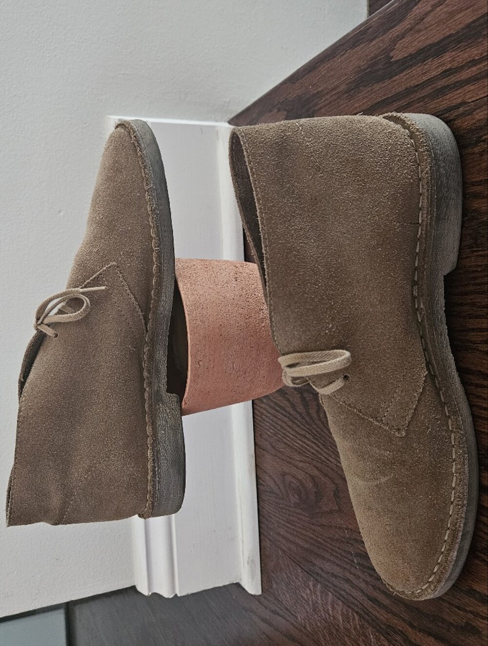 J.Crew MacAlister Chukka Desert Boots Suede Made in Italy Men's 10.5 - Picture 8 of 10